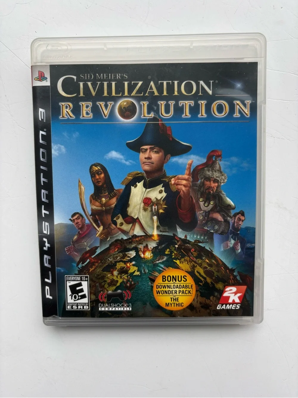 Sony PlayStation 3 Civilization Revolution - Blue Cover